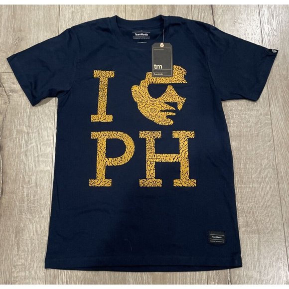 Team Manila Shirt Adult Medium Blue Graphic Philippine Culture TeamManila Men's - Picture 1 of 9